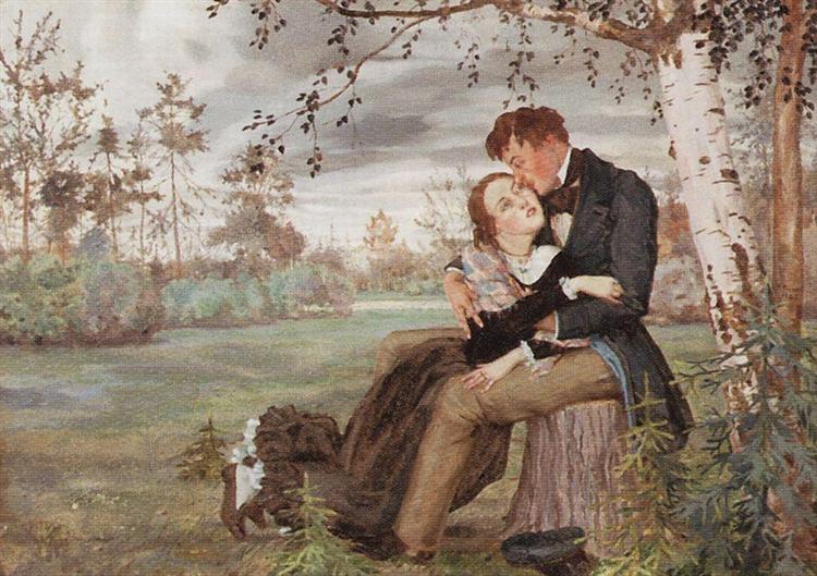 Lovers | Konstantin Somov